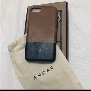Brand New Andar leather iPhone case